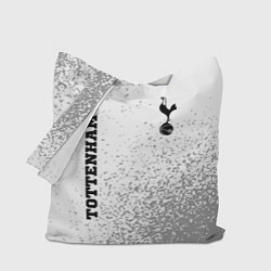 Сумка-шопер Tottenham sport на светлом фоне вертикально, цвет: 3D-принт