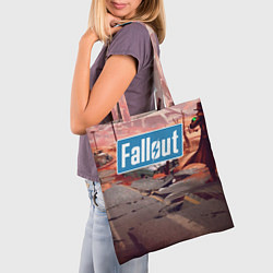 Сумка-шопер Fallout 2024, цвет: 3D-принт — фото 2