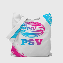Сумка-шопер PSV neon gradient style, цвет: 3D-принт