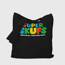 Сумка-шопер Super skufs, цвет: 3D-принт