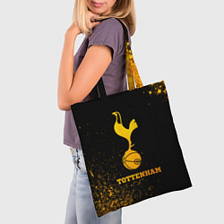 Сумка-шопер Tottenham - gold gradient, цвет: 3D-принт — фото 2