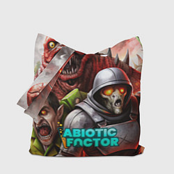 Сумка-шоппер Abiotic Factor и разные монстры