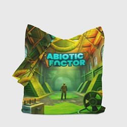 Сумка-шопер Abiotic Factor атомный завод, цвет: 3D-принт