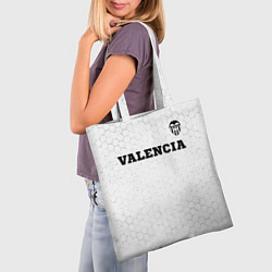 Сумка-шопер Valencia sport на светлом фоне посередине, цвет: 3D-принт — фото 2