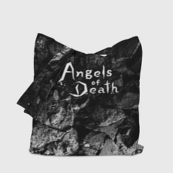 Сумка-шоппер Angels of Death black graphite