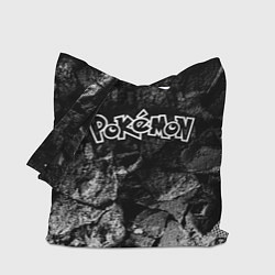 Сумка-шопер Pokemon black graphite, цвет: 3D-принт