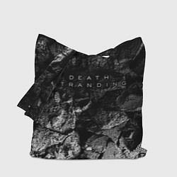 Сумка-шопер Death Stranding black graphite, цвет: 3D-принт