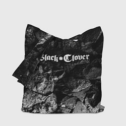 Сумка-шопер Black Clover black graphite, цвет: 3D-принт