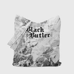 Сумка-шопер Black Butler white graphite, цвет: 3D-принт