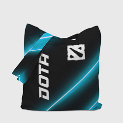 Сумка-шопер Dota неоновые лампы, цвет: 3D-принт