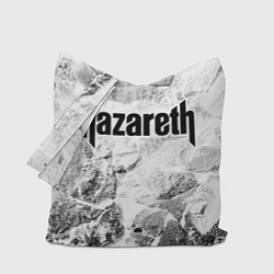 Сумка-шопер Nazareth white graphite, цвет: 3D-принт