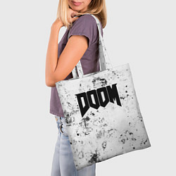 Сумка-шопер Doom dirty ice, цвет: 3D-принт — фото 2