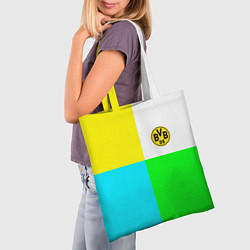 Сумка-шопер Borussia color cport, цвет: 3D-принт — фото 2