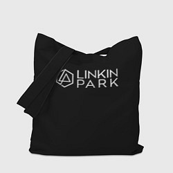 Сумка-шопер Linkin parrk logo chester, цвет: 3D-принт