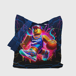 Сумка-шопер Roblox баскетболист, цвет: 3D-принт