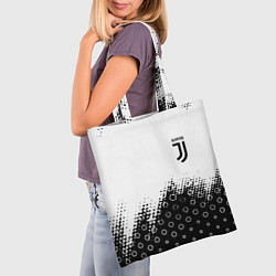 Сумка-шопер Juventus sport steel, цвет: 3D-принт — фото 2