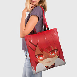 Сумка-шопер Моя подруга олениха Нокотан Нэко Нэкоямада, цвет: 3D-принт — фото 2