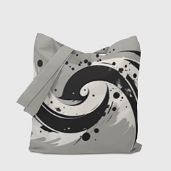 Сумка-шоппер Инь-янь абстракция - нейроарт