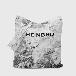 Сумка-шопер The Neighbourhood white graphite, цвет: 3D-принт