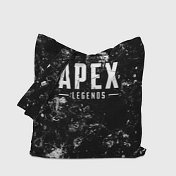 Сумка-шопер Apex Legends black ice, цвет: 3D-принт