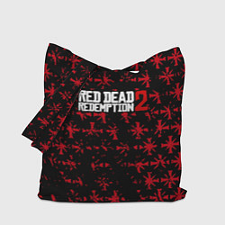 Сумка-шопер Red dead redemption x farcry pattern, цвет: 3D-принт