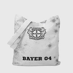 Сумка-шопер Bayer 04 sport на светлом фоне по-центру, цвет: 3D-принт
