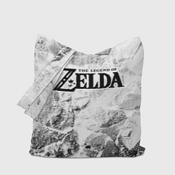 Сумка-шопер Zelda white graphite, цвет: 3D-принт