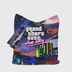 Сумка-шоппер GTA vice city коллаж