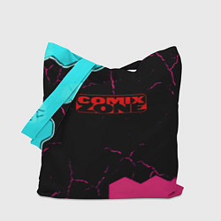 Сумка-шопер Comix zone hexagon, цвет: 3D-принт
