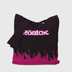 Сумка-шоппер Roblox fire pink