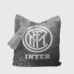 Сумка-шопер Inter - grey gradient, цвет: 3D-принт