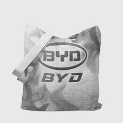 Сумка-шопер BYD - white gradient, цвет: 3D-принт