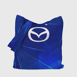 Сумка-шопер Mazda blue poly, цвет: 3D-принт