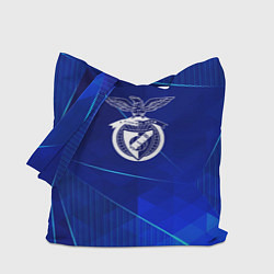 Сумка-шопер Benfica blue poly, цвет: 3D-принт
