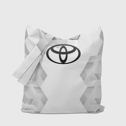 Сумка-шопер Toyota white poly, цвет: 3D-принт