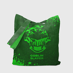 Сумка-шопер Goblin Slayer - green gradient, цвет: 3D-принт