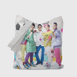Сумка-шопер Big bang вместе, цвет: 3D-принт