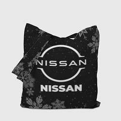 Сумка-шопер Снежный Nissan, цвет: 3D-принт