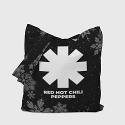 Сумка-шопер Снежный Red Hot Chili Peppers, цвет: 3D-принт