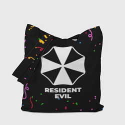 Сумка-шопер Resident Evil конфети, цвет: 3D-принт