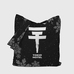 Сумка-шопер Снежный Tokio Hotel, цвет: 3D-принт