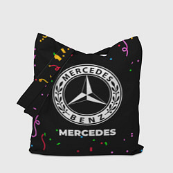 Сумка-шопер Mercedes конфети, цвет: 3D-принт