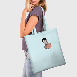 Сумка-шопер Безликий айдол, цвет: 3D-принт — фото 2