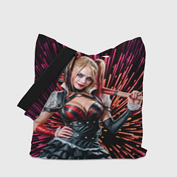 Сумка-шопер Harley Quinn, цвет: 3D-принт