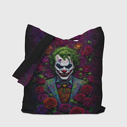 Сумка-шопер Joker - roses, цвет: 3D-принт