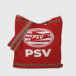 Сумка-шопер PSV new year, цвет: 3D-принт