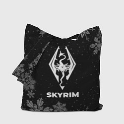 Сумка-шопер Снежный Skyrim, цвет: 3D-принт