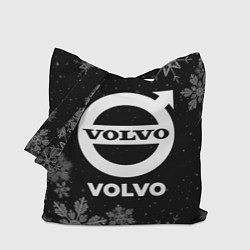 Сумка-шопер Снежный Volvo, цвет: 3D-принт