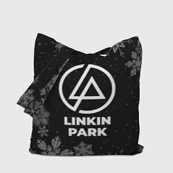 Сумка-шопер Снежный Linkin Park, цвет: 3D-принт