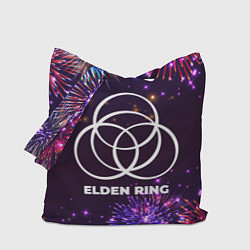 Сумка-шопер Праздничный Elden Ring, цвет: 3D-принт